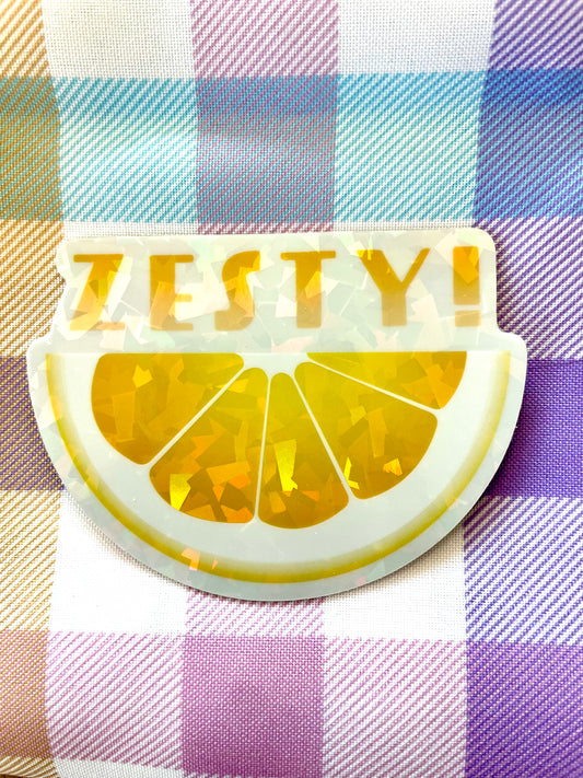 Zesty Sticker