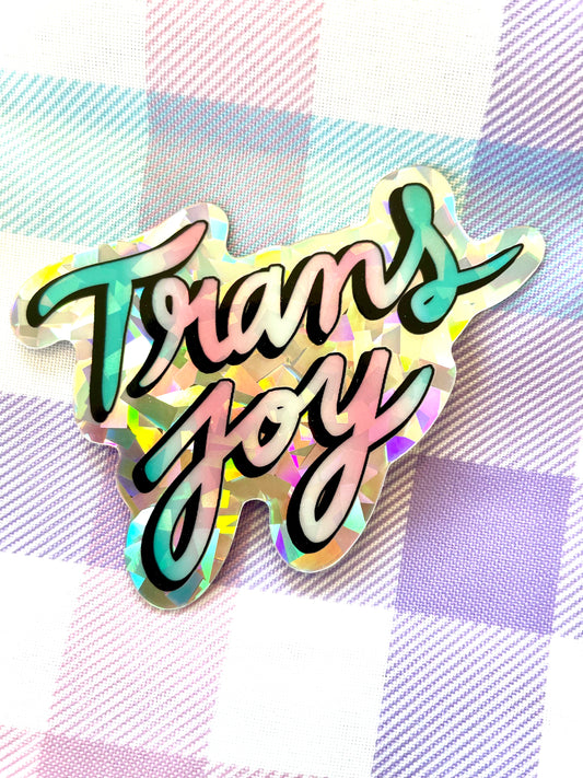 Trans Joy Sticker