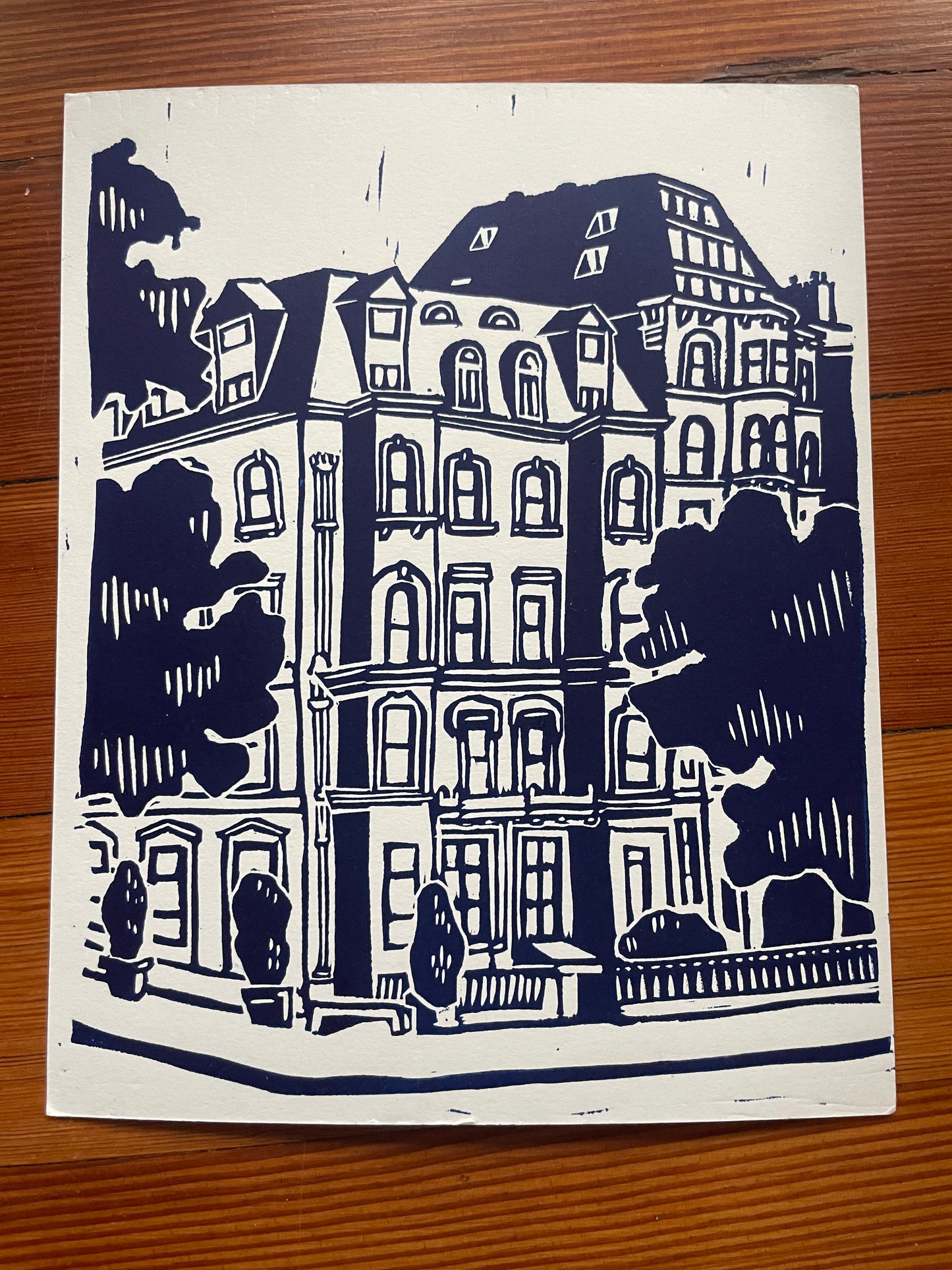 Commonwealth Block Print