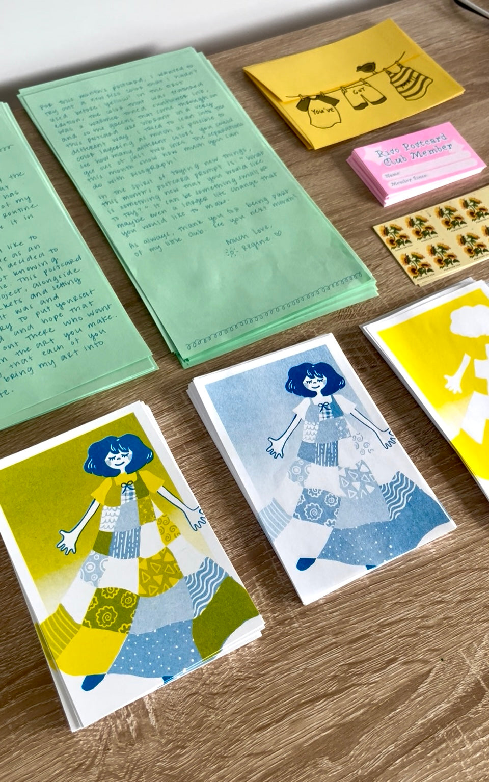 Monthly Riso Postcard Club
